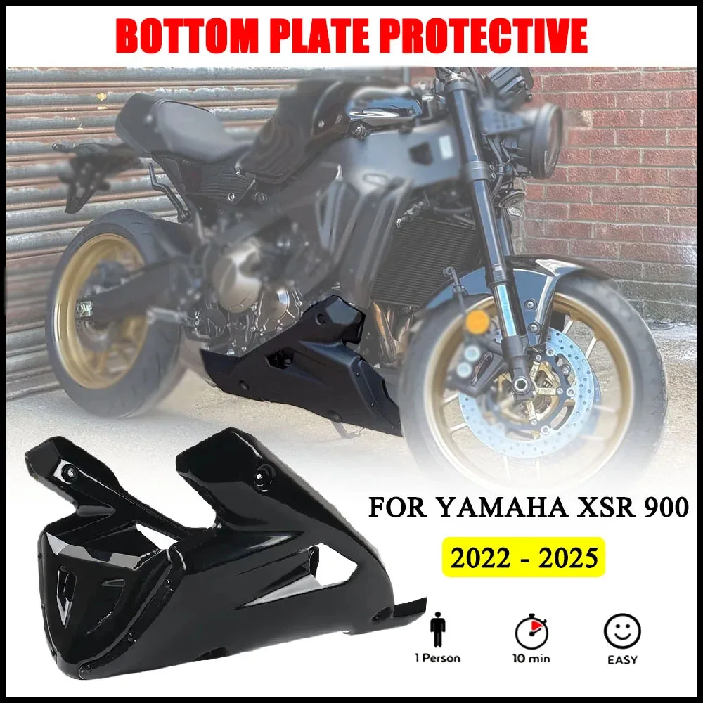 For Yamaha XSR 900 2022-2025 Motorcycle Belly Pan Engine Chassis Spoiler Fairing Guard Cover Protector NEW Accessorisory XSR 900