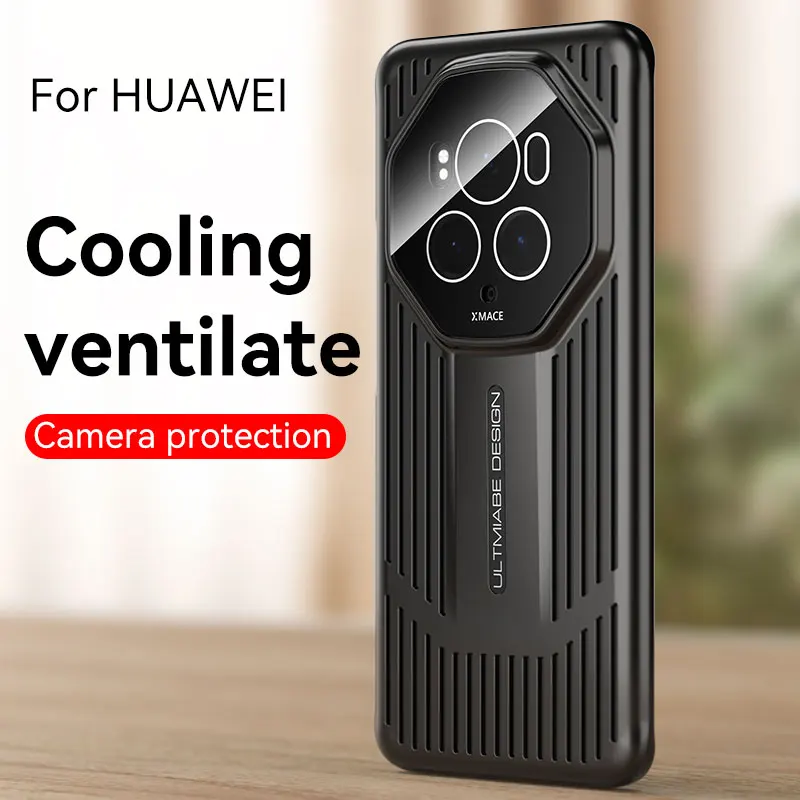 Cool Heat Dissipation Plastic Phone Case For Honor Magic 6 Pro Matte Hard Cooling Holllow Ventilate Camera Lens Cover
