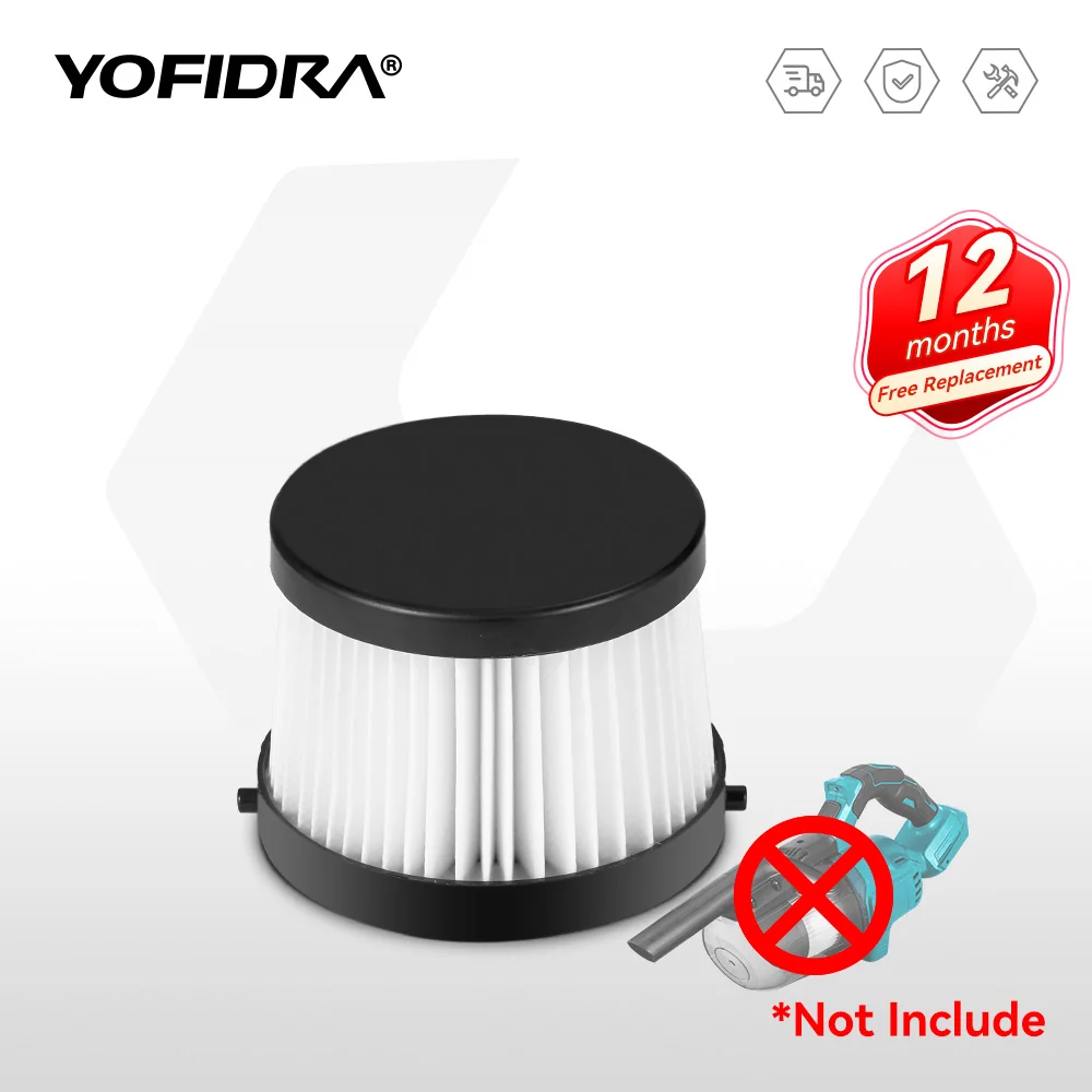 YOFIDRA Electric Cordless Vacuum Cleaner Accessory Vacuum Filter Element