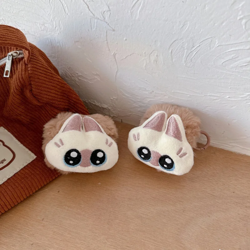 

3D Plush Cat Apple Earphone Case Compatibleairpods3/4Cartoon Full CoveragePRO2/PRO3Anti-Fall