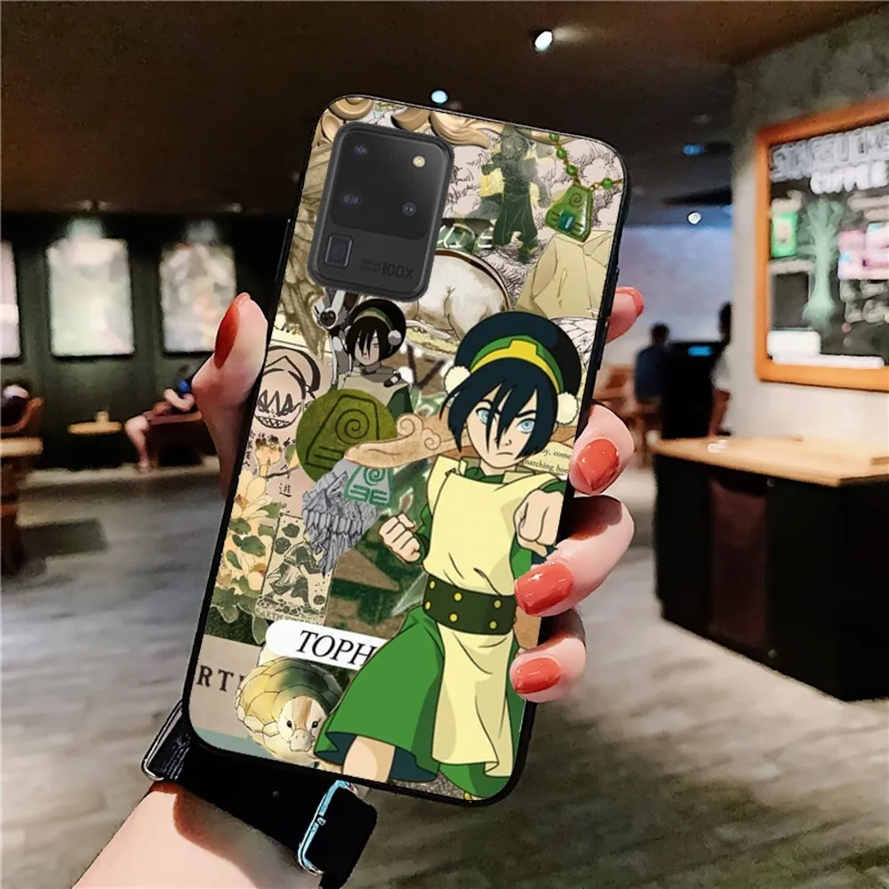 Funda de teléfono Anime A-avatar Airbenders, PC de silicona + TPU para Samsung S10 20 30 22 23 24 Plus Lite Ultra