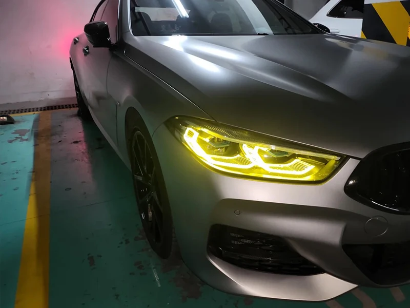 JIAYI Style Lemon Yellow DRL Daytime Running Light LED Module Suitable for F91 F92 F93 M8 G14 G15 G16 8 Series