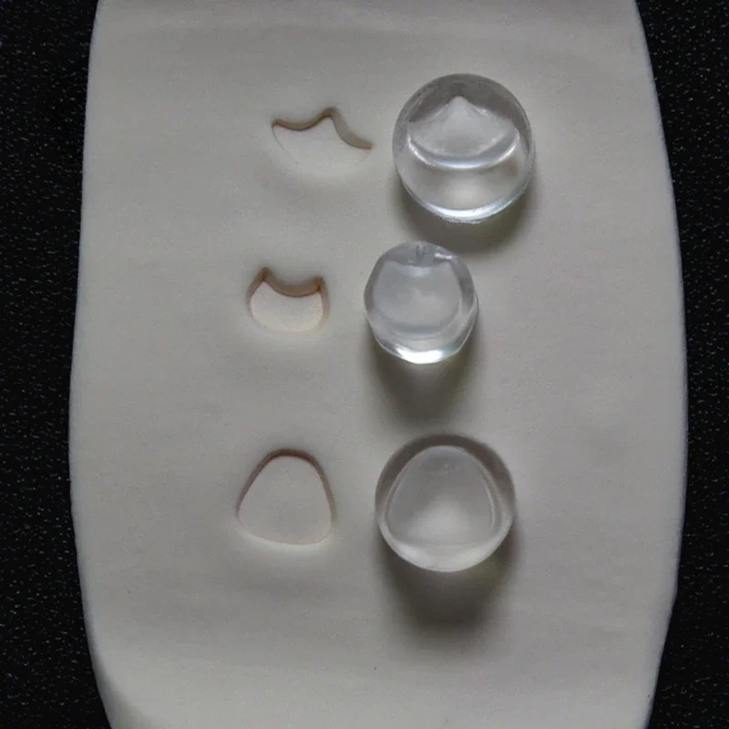 15Pcs Ultralight Clay Doll Mouth Embossing Mold DIY Polymer Clay Animation Cartoon Character Mouth Expression Printing Tools
