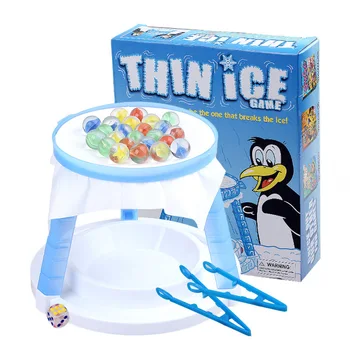 Thin ice until the ice breaks game for kids 2.0 penguin peril family board game icebreaker