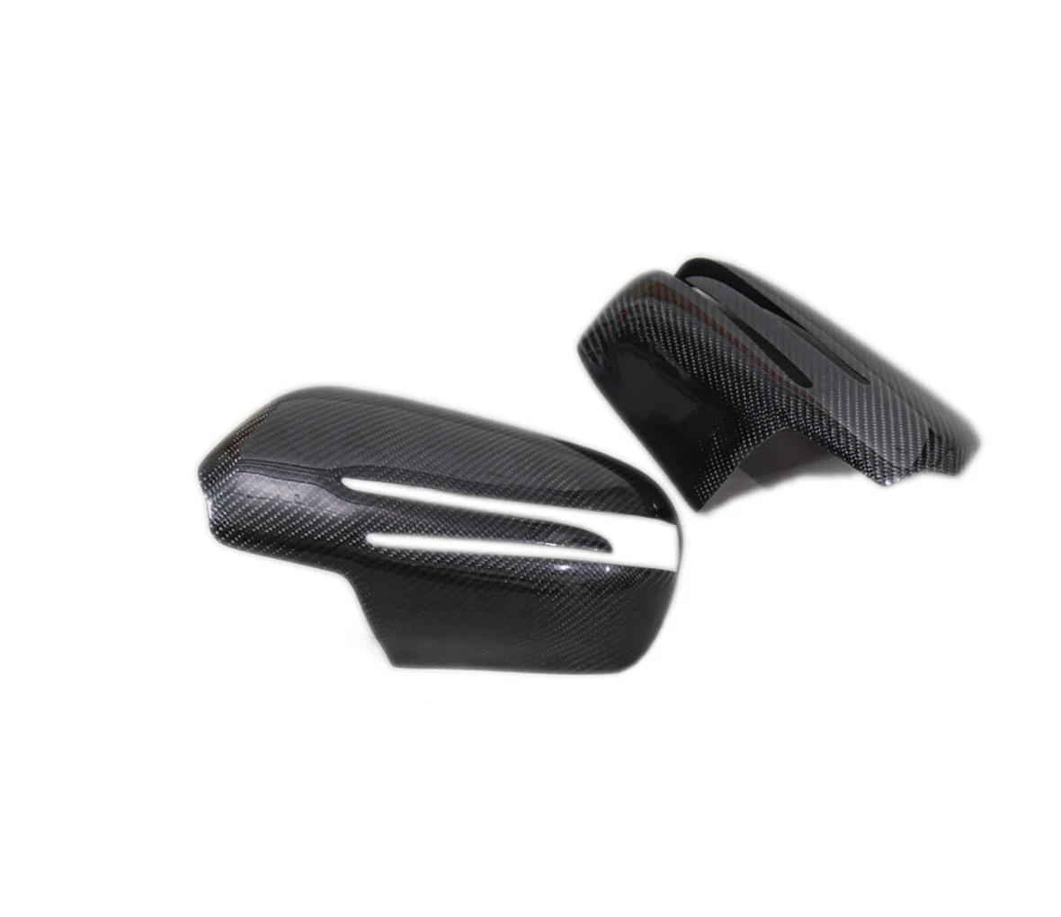 For Mercedes-Benz CLS W219 real carbon fiber modified rearview mirror shell mirror cover ear mirror cover paste style