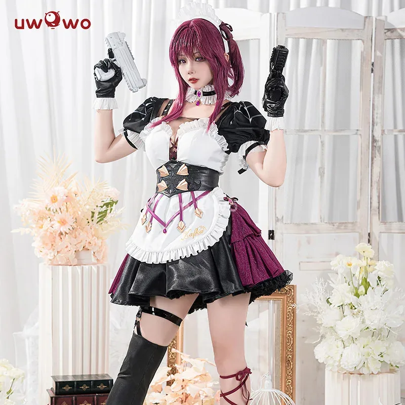 

LQLAST BATCH UWOWO Kafka Maid Cosplay Exclusive Honkai Star Rail Cosplay Fanart Kafka Maid Dress Stellaron Hunters Maid Costume