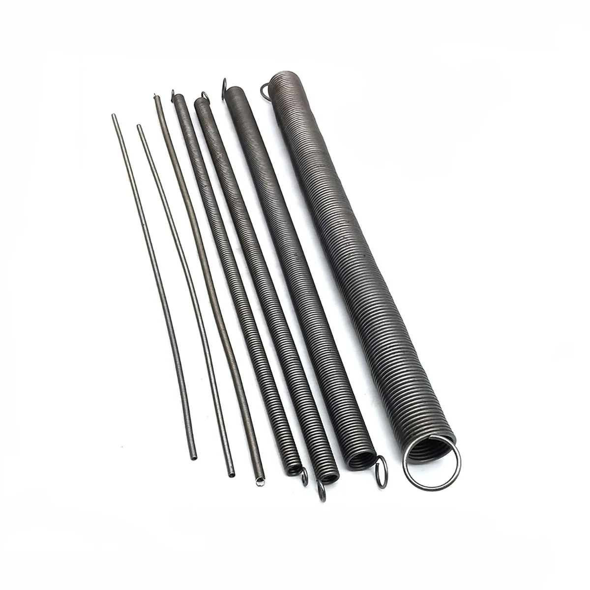 1 x Long Expansion Springs Spring Steel Loop Ends Extension Tension Springs Wire Diameter 0.3 0.4 0.5 0.8 1 1.2 1.5 1.8 2 3.5 mm