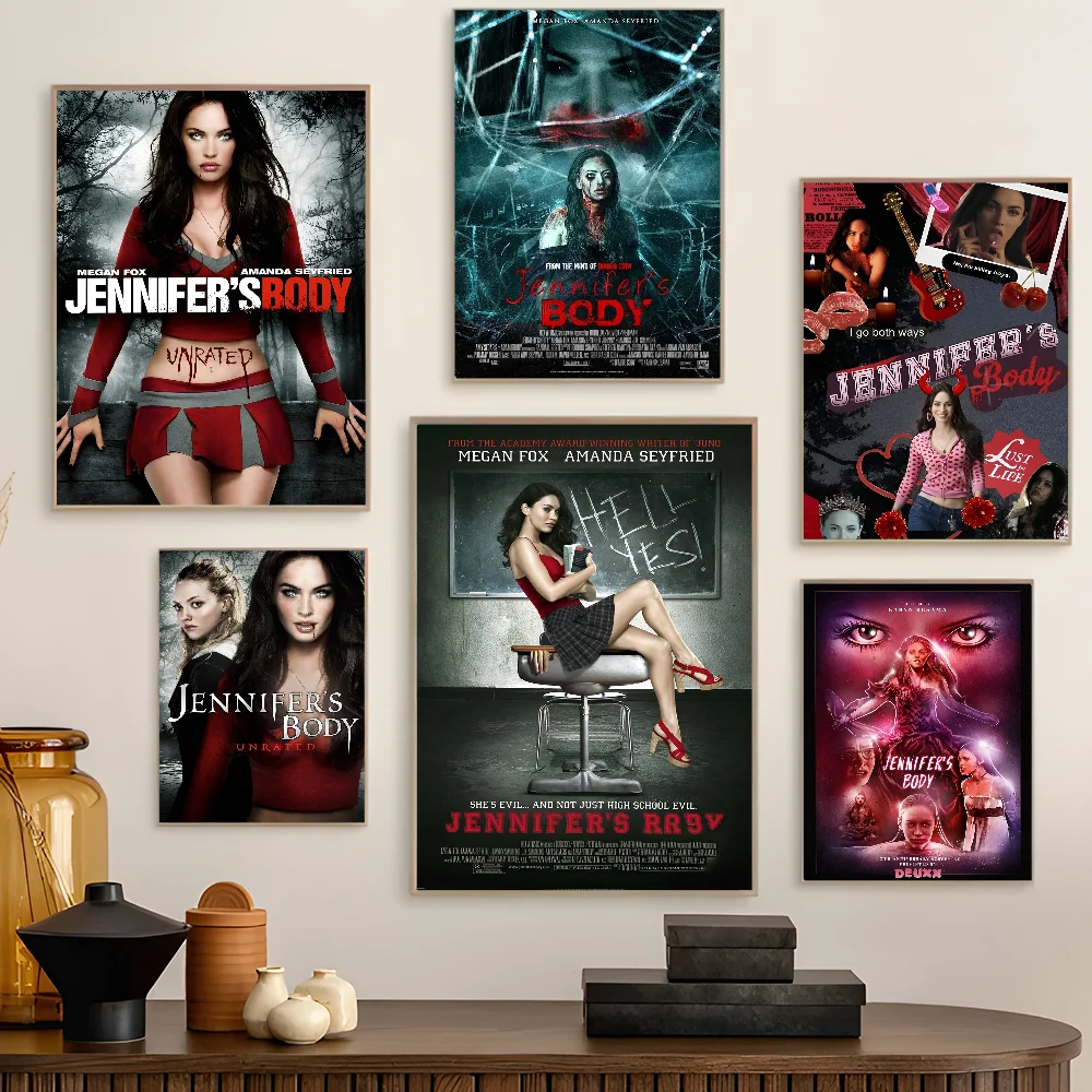 Jennifers Body Classic Vintage Posters Whitepaper Prints Posters Artwork Kawaii Room Decor