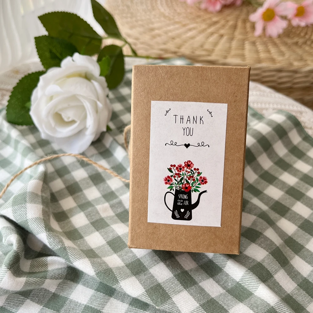 120Pcs Flower Thank You Stickers Seal Labels For Gift Or Commodity Decor Stickers Small Business Packaging Sealing Stickers