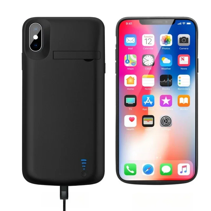 New 6000mAh Power Bank Battery Charger Case for IPhone 11 12 13 14 15 16 Pro Max 6 6s 7 8 Plus X XS Max XR SE 2020 Battery Case