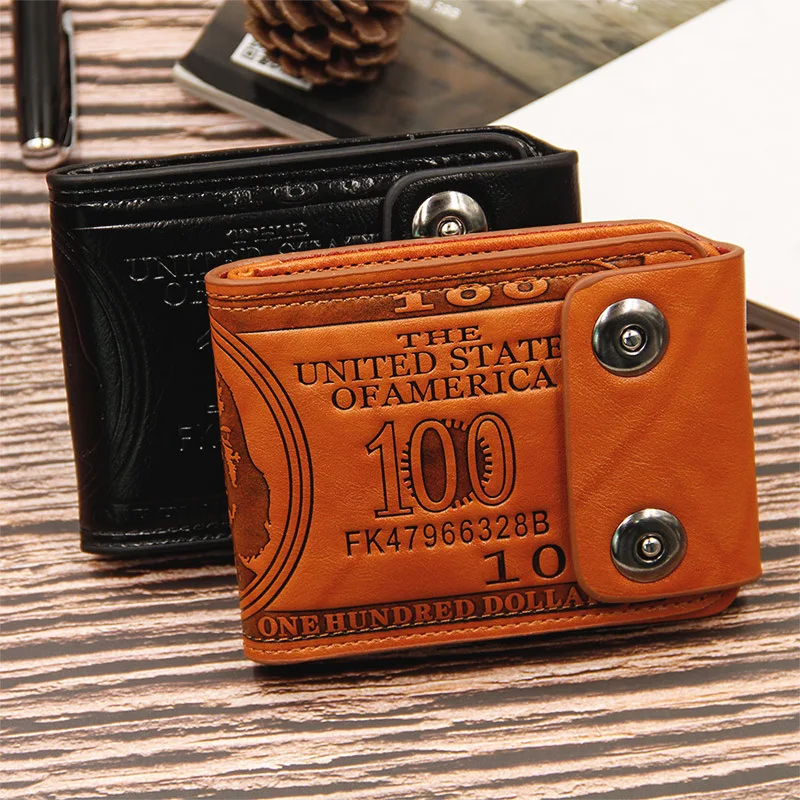 

Vintage Wallet for Men New Retro Purse For Men Money Change Pouch Credit Card Holder Small Money Purses Design