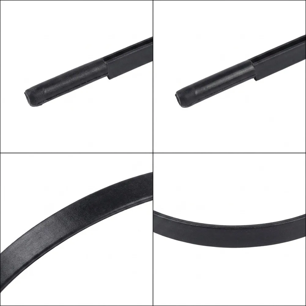 Pair Roof Drip Molding Trim Black Rubber for Chevrolet For Trax 2015-2022 Exterior Weather Protection 42577930