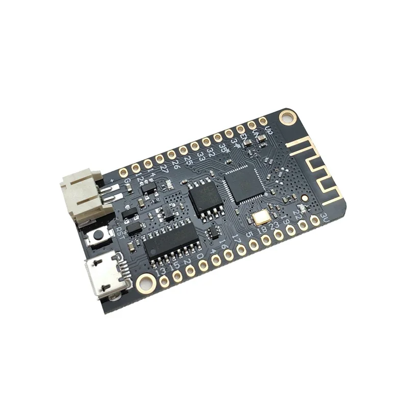 Placa de desenvolvimento wi-fi bluetooth antena esp32 ESP-32 rev1 ch340 ch340g micro usb interface de bateria de lítio