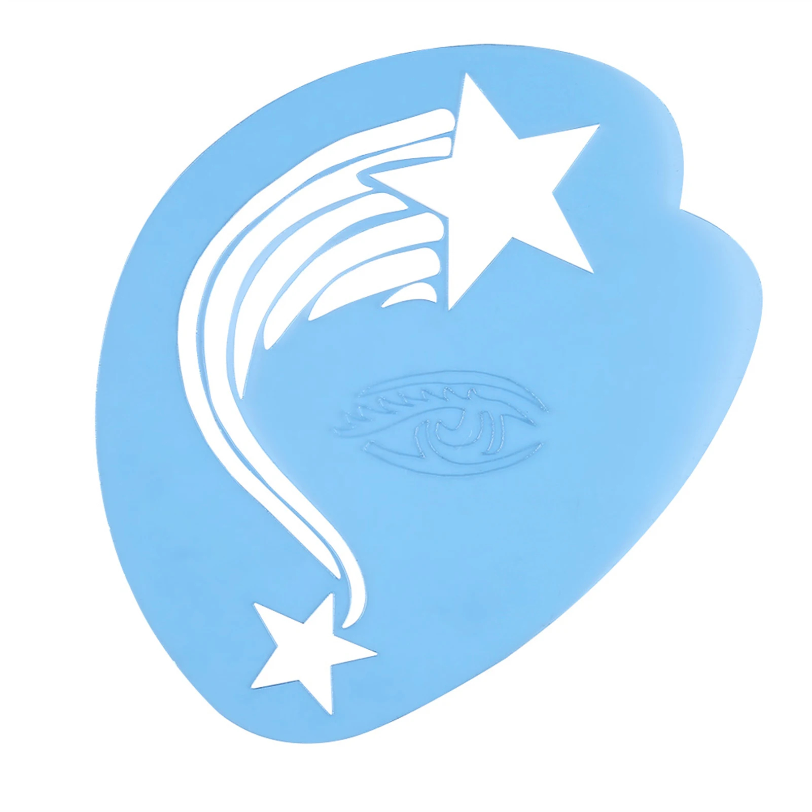 7 stili/set Stencil riutilizzabile per pittura per il viso Modello per pittura per il corpo Fiore Farfalla Design facciale Stencil per pittura per il viso