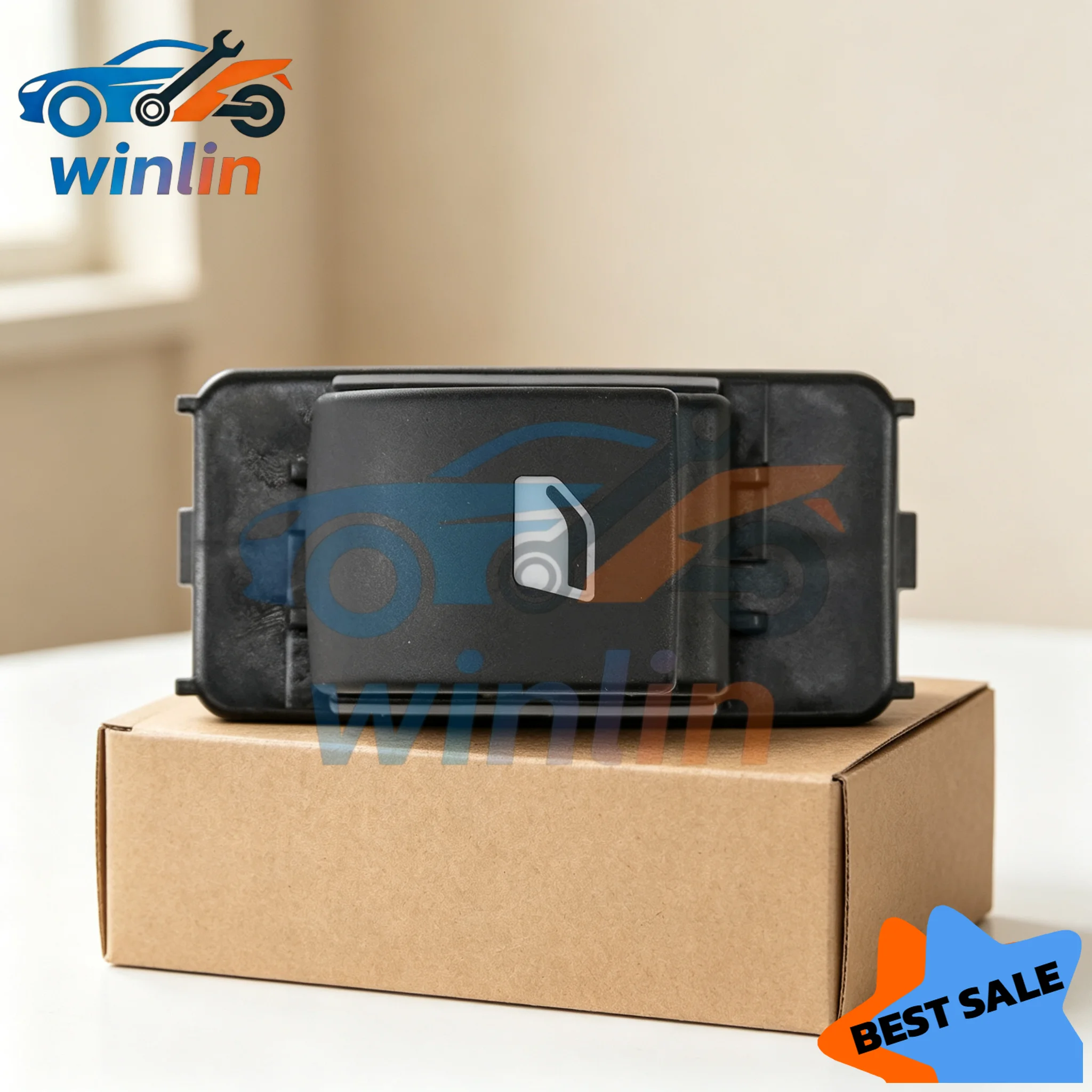 for NEVOSA 6490.E2 Car Power Window Switch Single Button for Peugeot 207 SW Van CC Partner Citroen C3 Picasso Berlingo 6490E2 65
