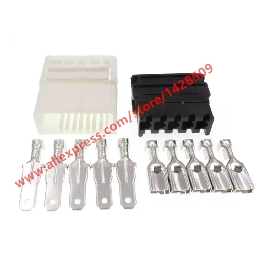 1 Set 5 Pin High Current Car Connector Automotive Plugs Female Male Wire Electrical Cable Connectors