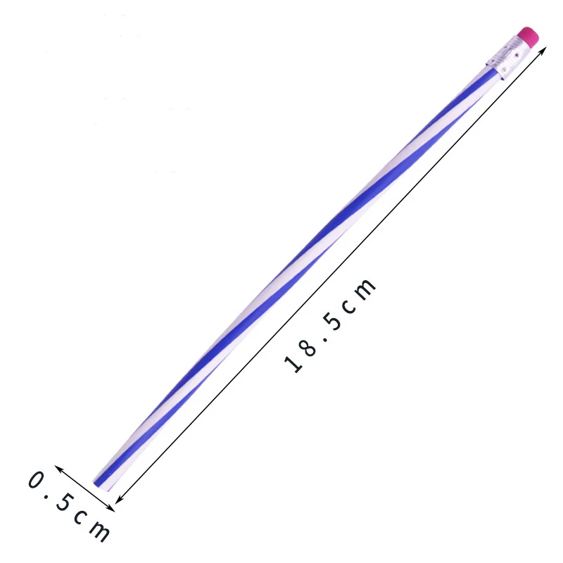 5 Stück flexibler weicher Bleistift, bunter biegsamer Bleistift, magischer biegbarer Bleistift mit Radiergummi für Kinder geschenke und Belohnung