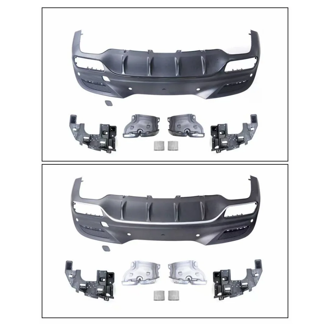

Suitable for C292 diffuser exhaust pipe Mercedes-Benz GLE COUPE to GLE63 tail lip tail throat W292