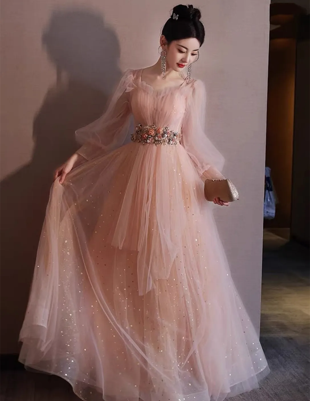 korean glitter dress -AliExpress k-pop idol aesthetic fashion