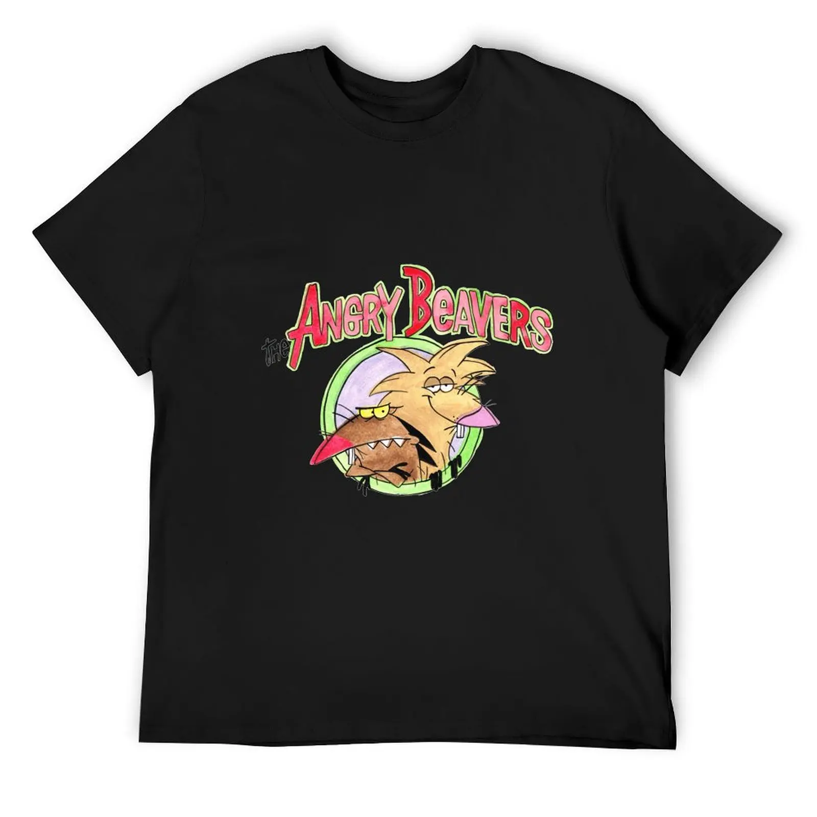 

Angry Beavers T-Shirt funny meme t-shirts graphics vintage anime shirt shirts men