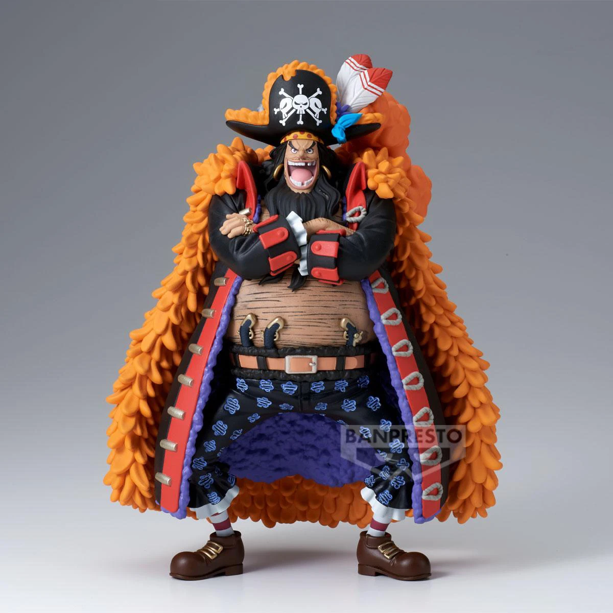 In Voorraad Originele BANPRESTO EEN STUK DXF Marshall D Teach PVC Anime Figuren Action Figure Model Speelgoed Gift