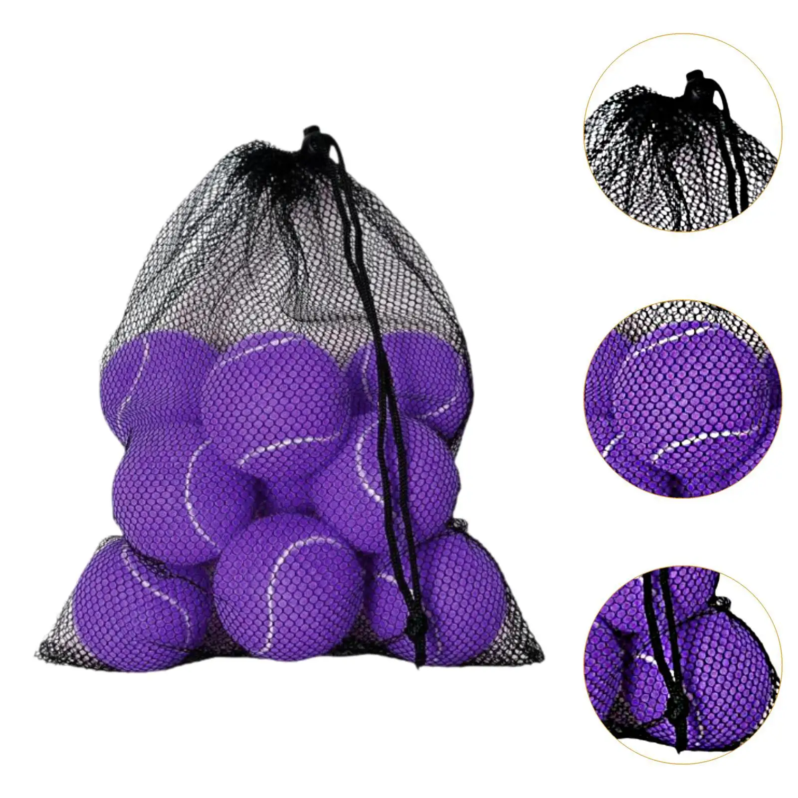 12x Tennis Balls Workout Training Balls for Playing with Dogs Outdoor Indoor