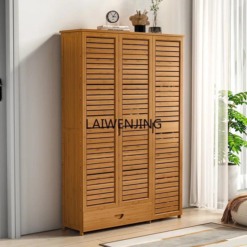 

MJY Nanzhu breathable louver door dust storage artifact multi-layer upgrade heightening cabinet