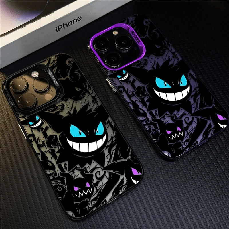 New Cool Anime Gengars Phone Case For iPhone 17 16e 16 15 14 13 12 11 Pro Max X XR XSMAX 8 7 Air Plus Anti Fall Matte Back Cover - náhled 2