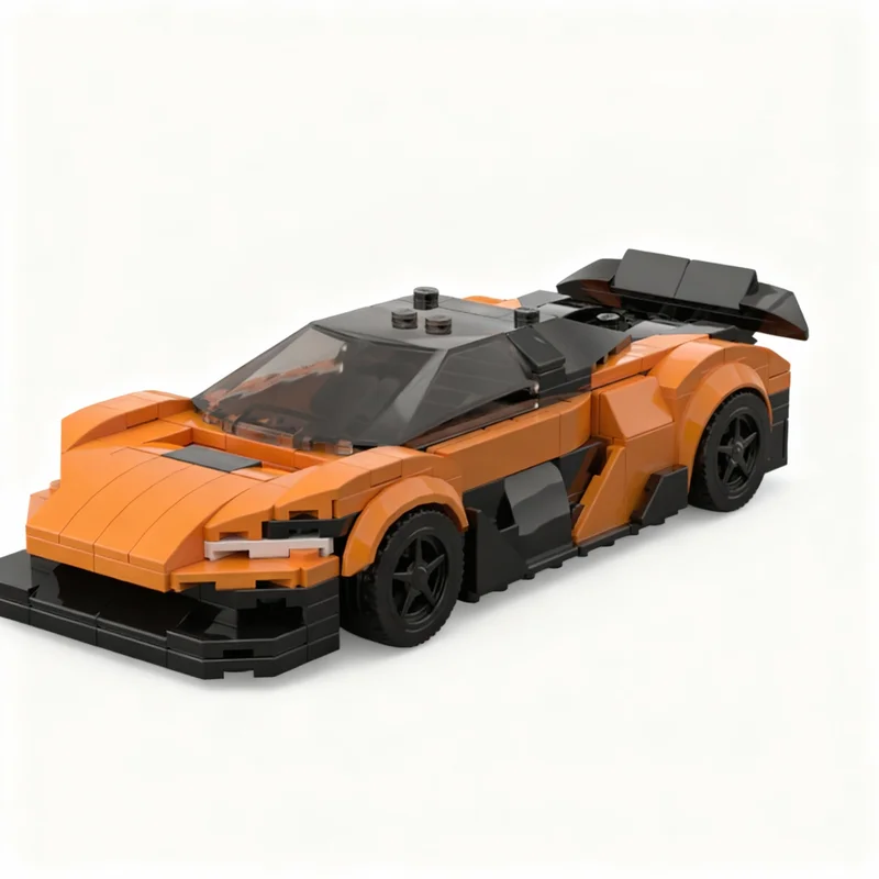 ตัวต่อรถ McLarenesd 290 ชิ้น ของเล่นประกอบแบบ MOC ของขวัญคริสต์มาส ของเล่นเสริมสร้างจินตนาการ ไอเดียของเล่นเสริมพัฒนาการ ของขวัญวันเกิดสำหรับเด็ก