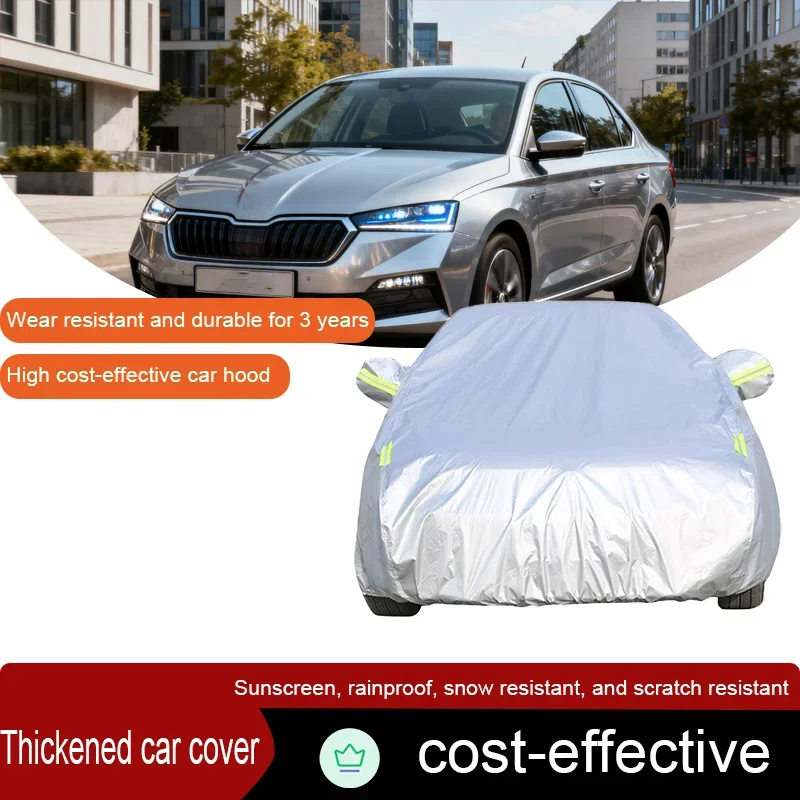 

Suitable for modern accent Solaris Verna Excel Pony Brio thick car cover sunscreen, rain-proof, snow-proof, scratch-proof