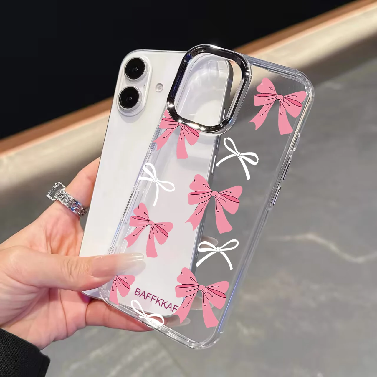 غلاف الكرز Bowknot لهاتف Google PIXEL 10 9 PRO XL 9A 8A PIXEL8 PIXEL9A PIXEL9 غطاء شفاف ناعم من مادة البولي يوريثان الحراري #2