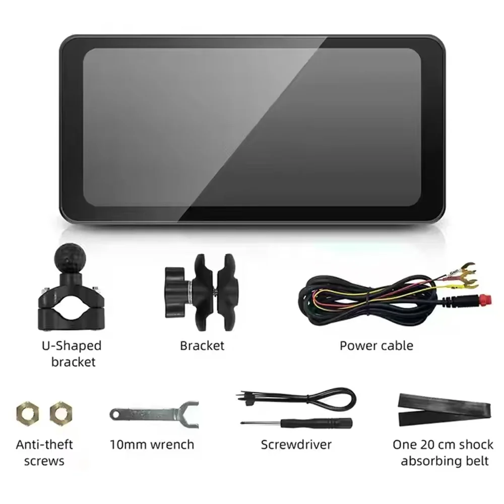 Wireless Carplay 4G Full Netcom For Android For Motorcycle Body Systems Intelligent Machine Function Parameters