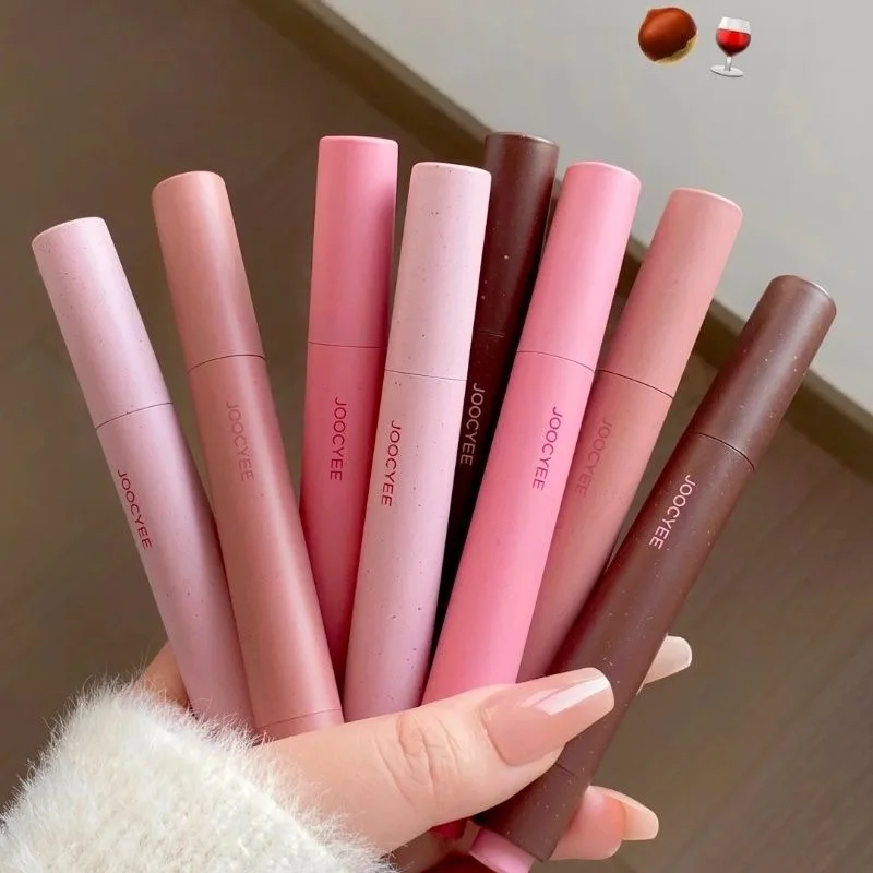 JOOCYEE 미스트 벨벳 립스틱 펜 매트 패셔너블 롱래스팅 립스틱 한국 메이크업 방수 립밤 립 틴트