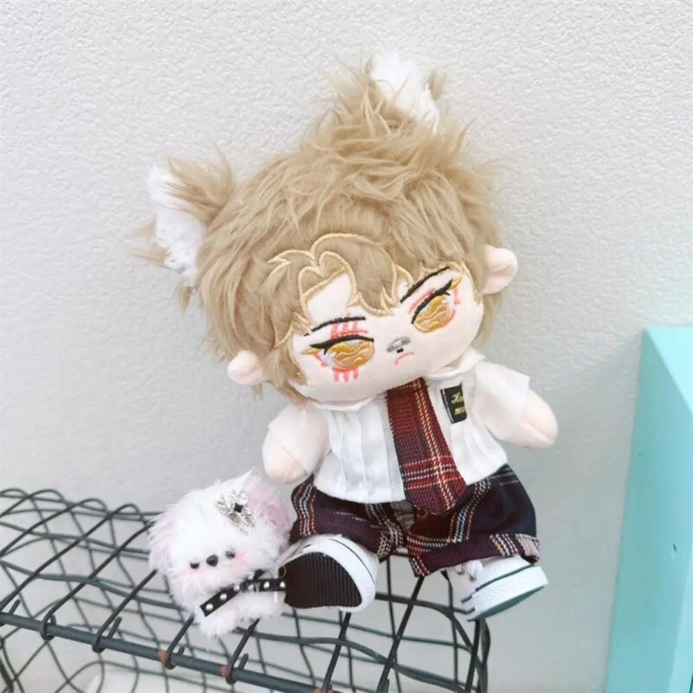 Vestiti per bambole in cotone preppy uniforme JK Vestiti per bambole idol ripiene adorabili Abito per bambola in cotone Kawaii coreano