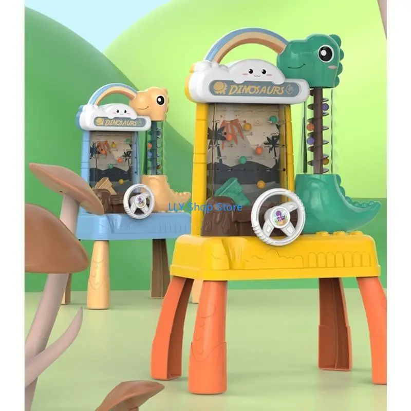 لعبة لوحة الحفلات t8ud لعبة لآلة لعبة تعليم الطفل الكرتون Dinosaur Maze Ball