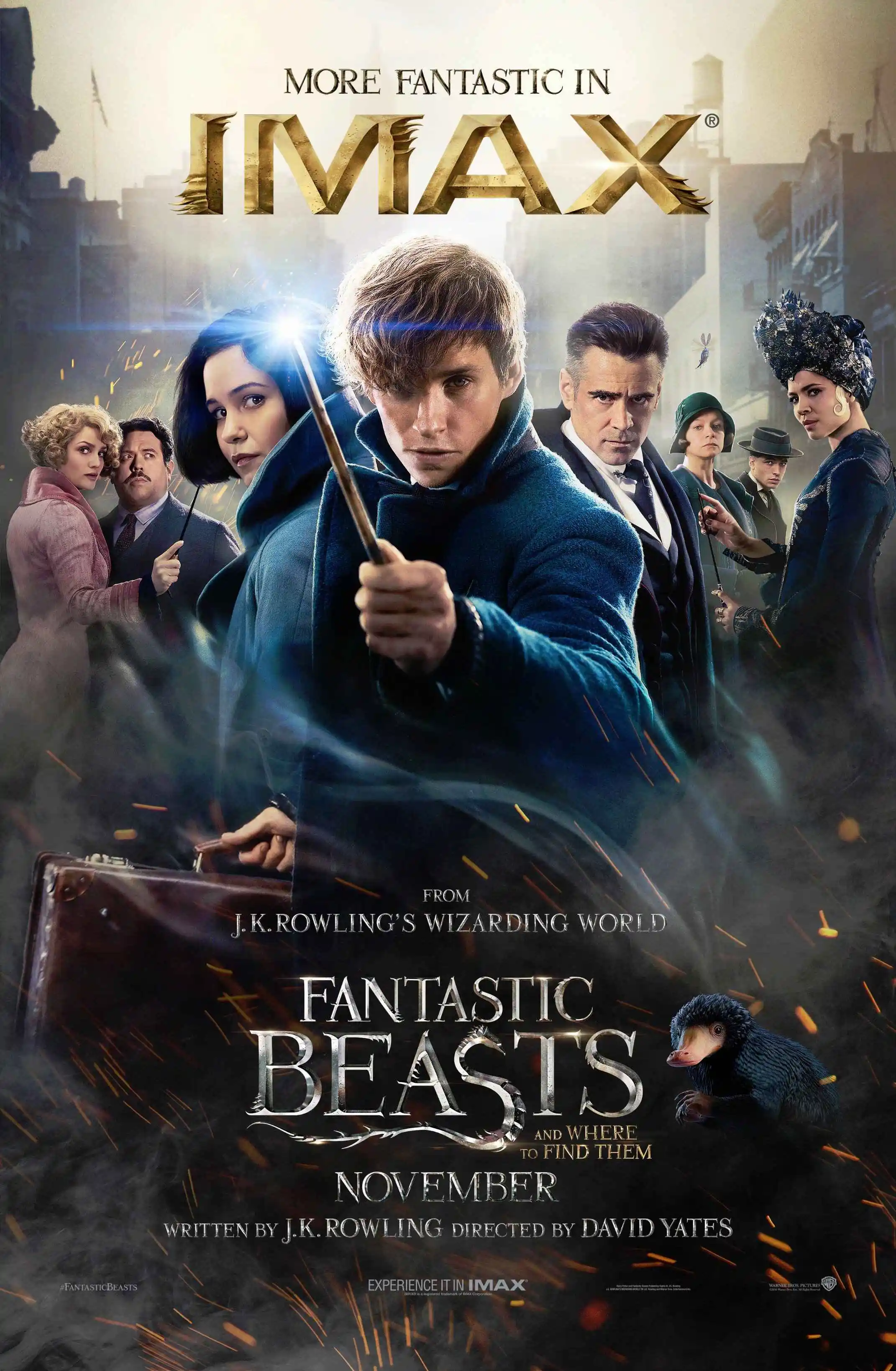 Movie Fantastic Beasts and Where to Find Them (2016) Poster Wall Art Print Picture Home Decor