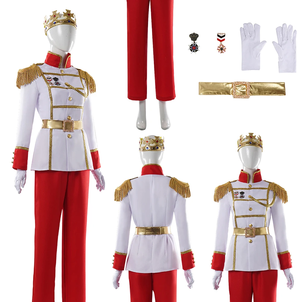 

Fantasia Cartoon Prince Cosplay Clothing Stage Performance Women Disfraz Costume Female Halloween Carnival Party Clothes