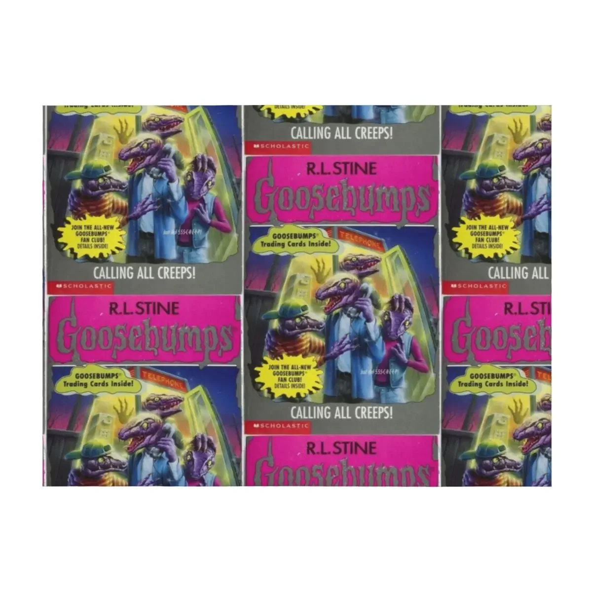 

Goosebumps Throw Blanket Soft Plush Plaid Furry Plush Vintage Blankets