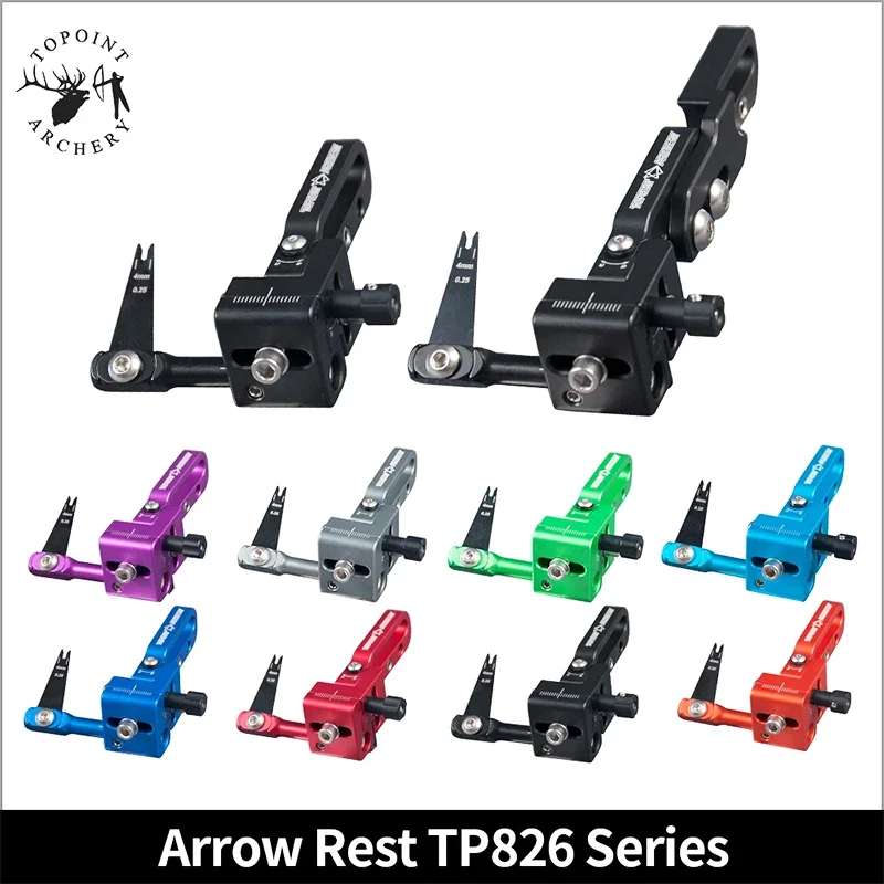 1piece TP826 Compound Bow Arrow Rest whit Extend Bracket For Archery Hunting Shooting Right hand and Left hand