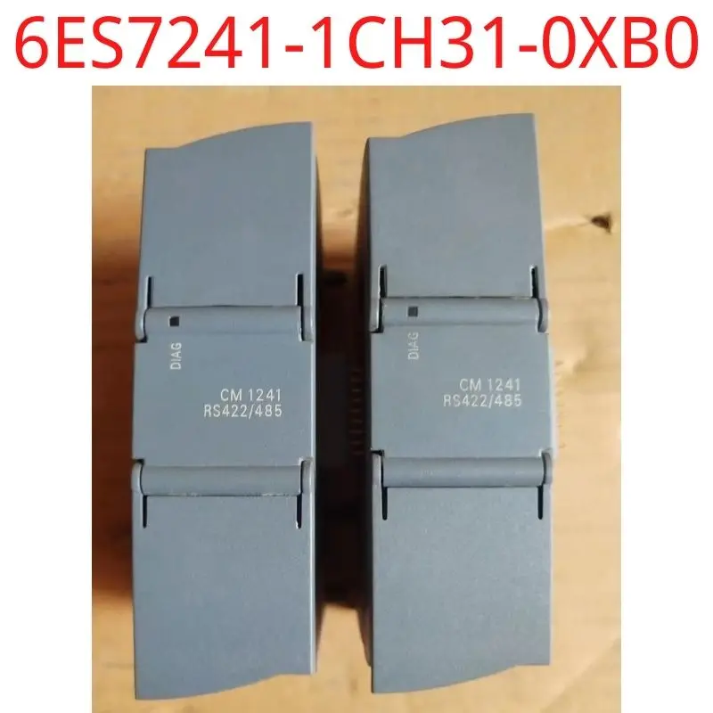 used test ok real 6ES7241-1CH31-0XB0 SIMATIC S7-1200, Communication module CM 1241, RS-422/485,9 POL Sub-D (socket) supp