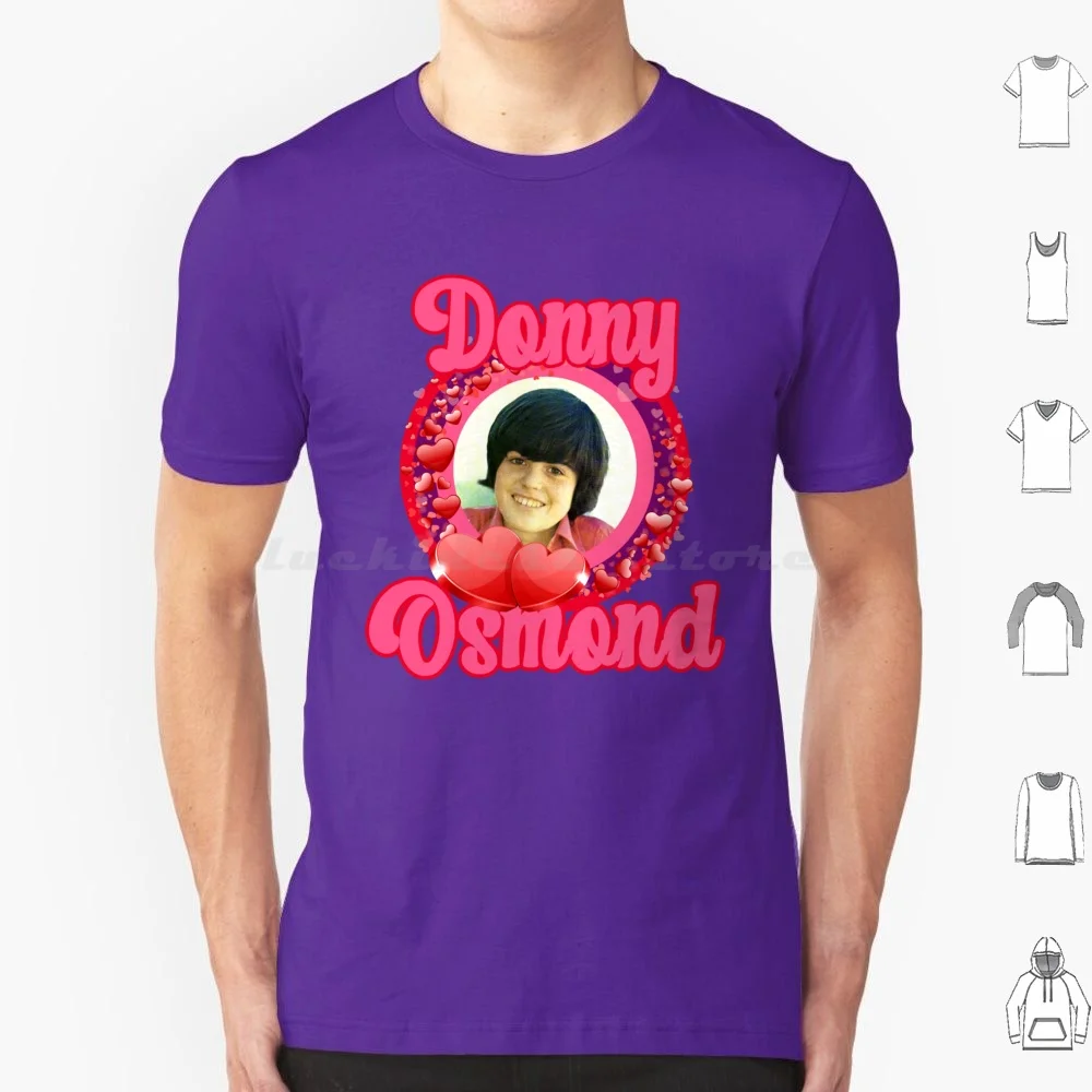 Donny Osmond : Teenage Heartthrob T Shirt 6xl Cotton Cool Tee Exretailzombie Donny Osmond Osmond Brothers Donnie Heart Throb