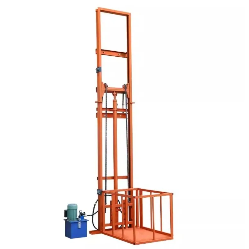 

Hydraulic lifting platform small cargo elevator lift household electric platform warehouse factory loading cargo