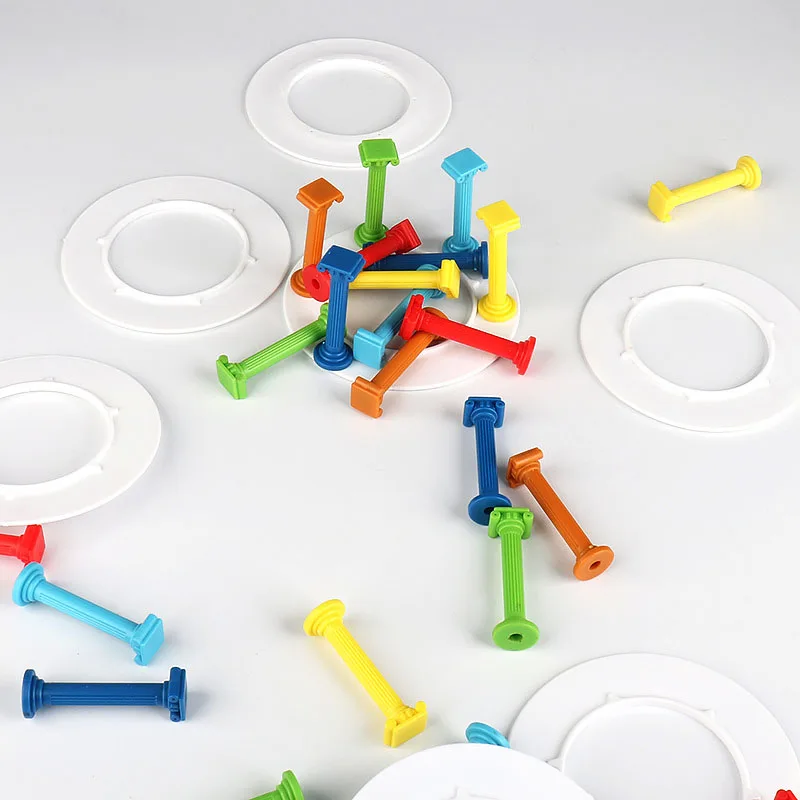 Funny Balance Tower Collapse Game, Parent-child Interactive Family Party Board Game Educational Toys kids friend birthday gifts