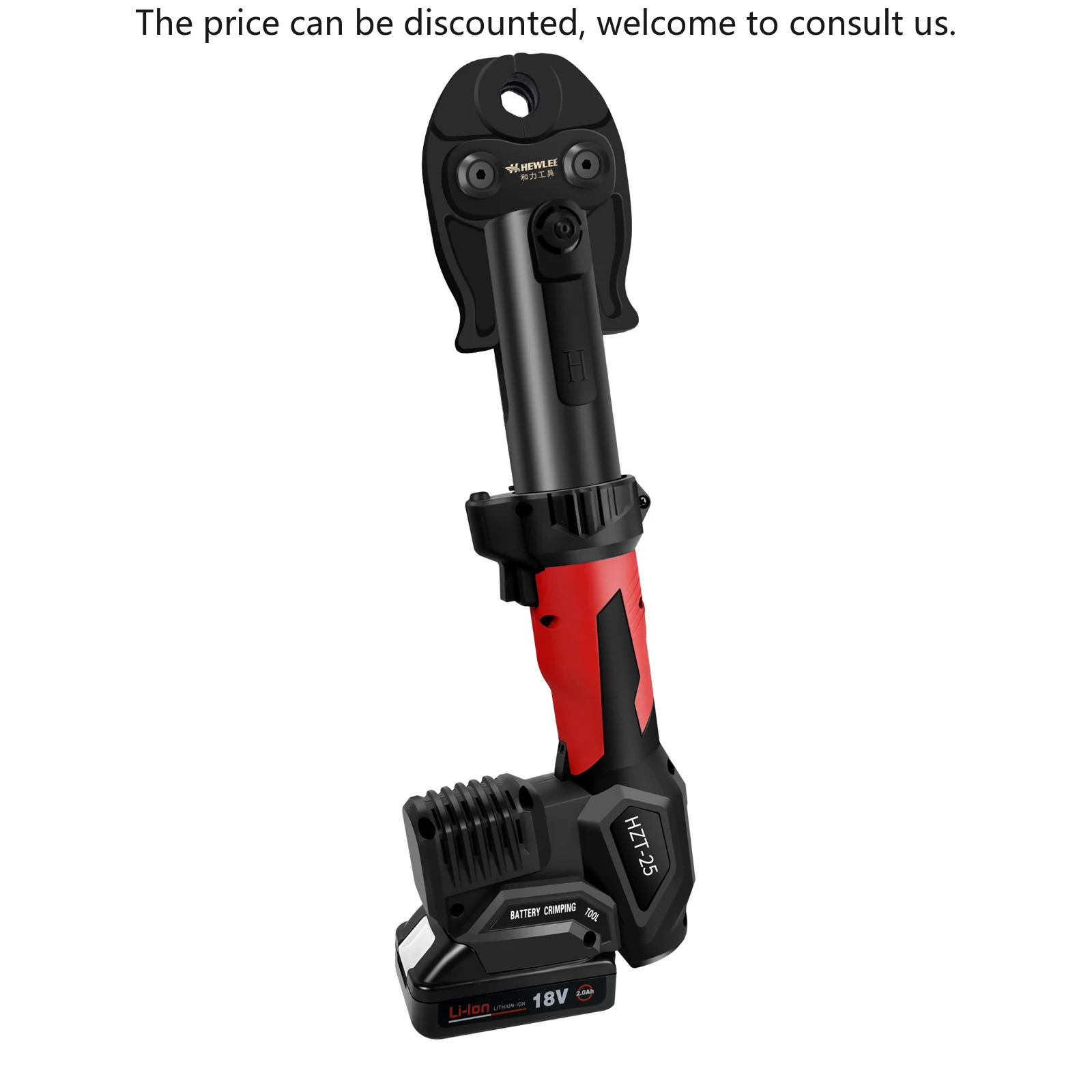 

HZT-25 Portable Electric BatteryHydraulic Copper Pipe Crimping ToolsV15182228U16,20,25,32pex,multilayer,other Plastic Pipes