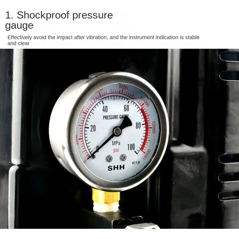 عبر الحدود المبيعات الساخنة 70mpa صغيرة جدا المحمولة الكهربائية الهيدروليكية الكهربائية ضغط الزيت الهيدروليكي 220 فولت QQ-700 الضغط الكهربائي #2