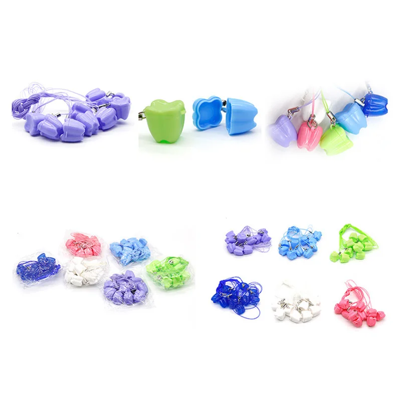 Baby Baby Tooth Box, Tooth Replacement Box, Baby Tooth Storage Box, Boys and Girls Tooth Storage Box, Colored Plastic Small Toot