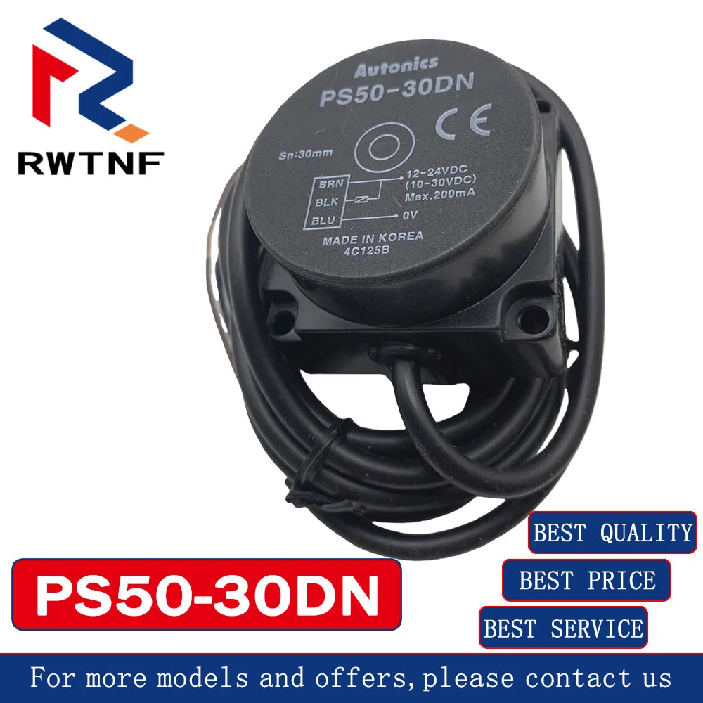 Brand New Genuine PS50-30DN  Autonics Square proximity switch sensor