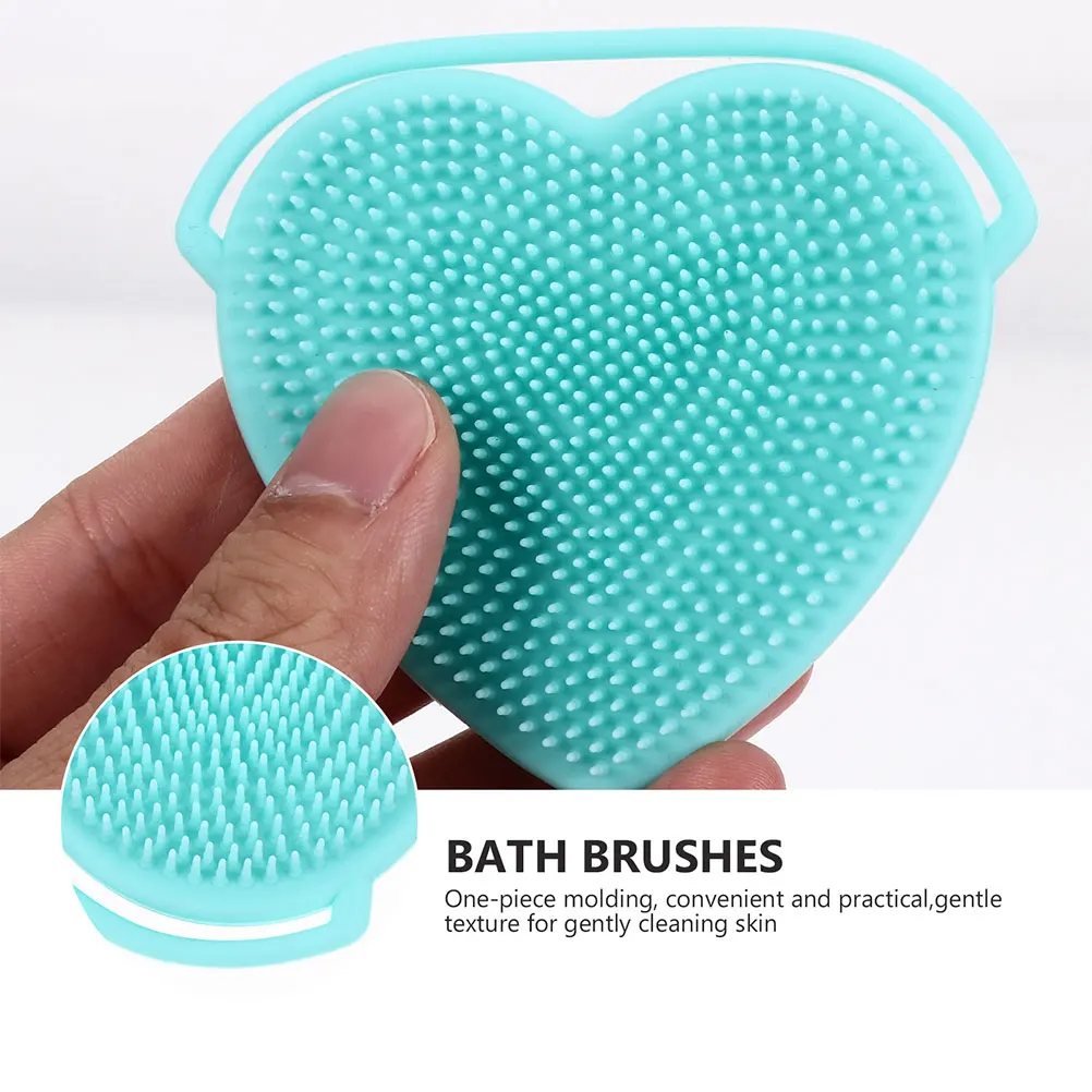 4 قطعة فرشاة تنظيف الوجه سيليكون الوجه الغسيل شكل فريد التنظيف العميق للبشرة الحساسة المحمولة السفر المنزل استخدام الوجه