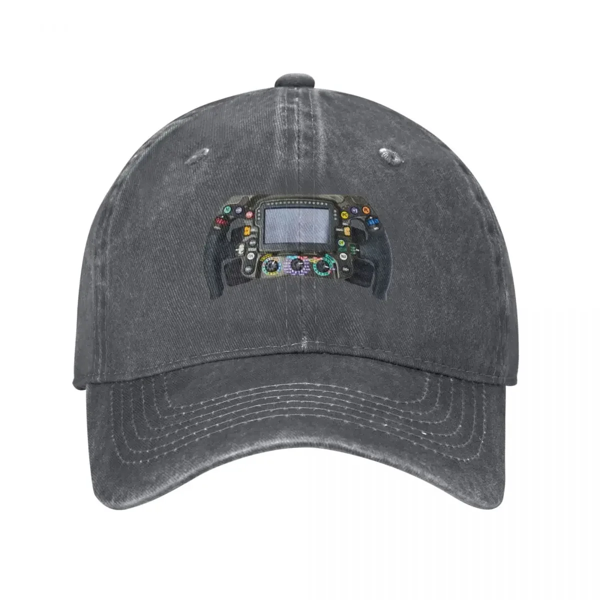 F1 Steering Wheel Baseball Cap Sun Cap Luxury man cap Luxury Hat Christmas Hat Luxury Woman Men's view 2