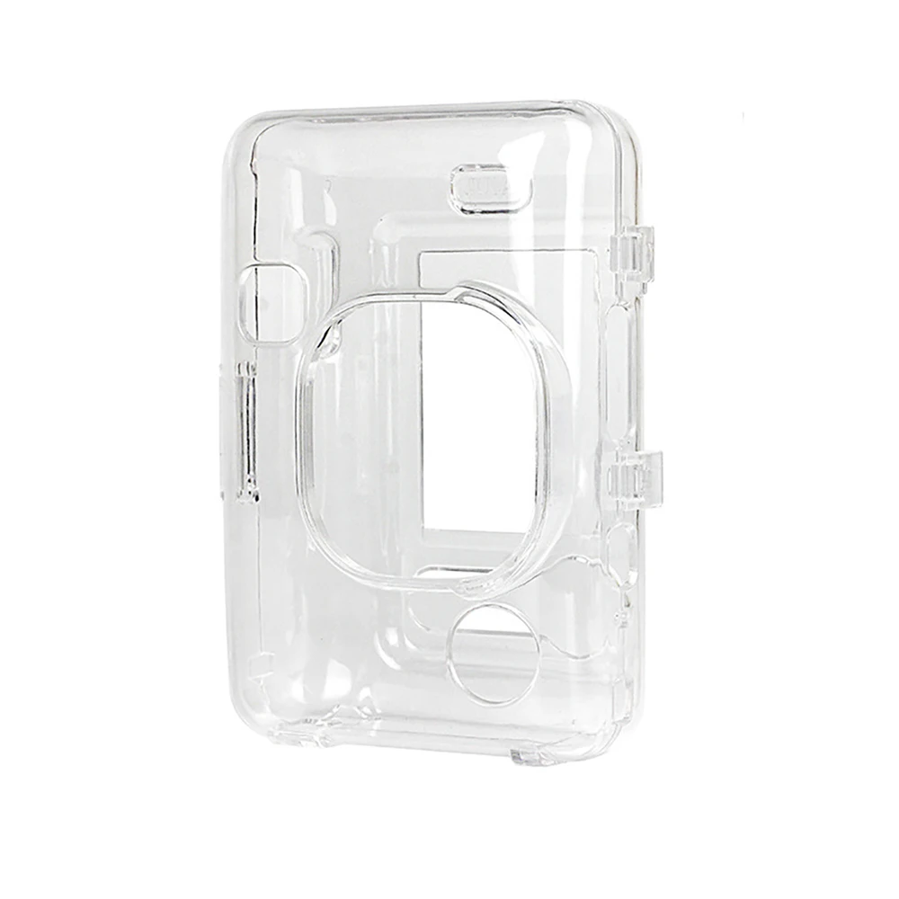 For Fujifilm Instax mini Liplay Case Transparent Crystal PVC Protective Case Protector Instant Camera Storage Bag Cover